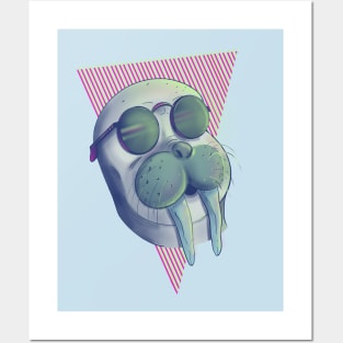 Miami Walrus Posters and Art